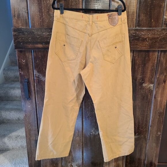 Mecca y2k vintage men's pants size 36/32, Khaki. JNCO skater grunge alternative - Picture 7 of 9
